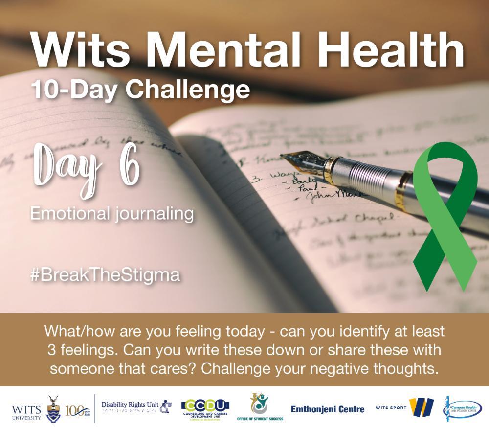 Mental Health Day 6 Challenge